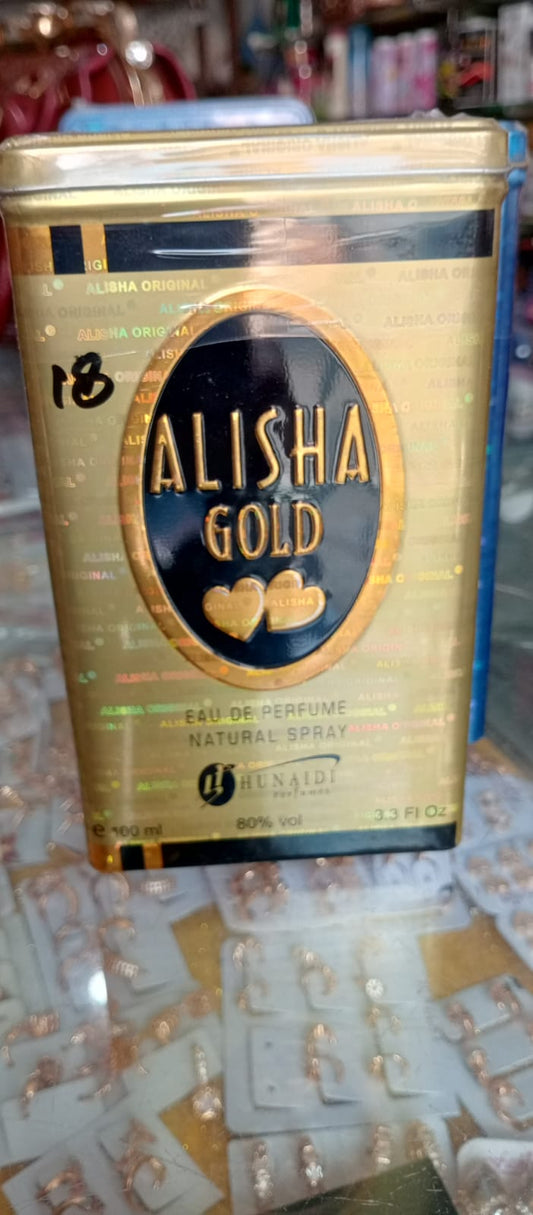 Alisha Gold And Blue long lasting perfume